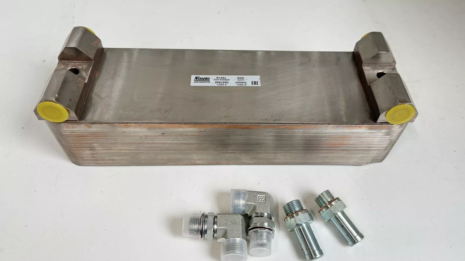 NISSENS Oil Cooler 91262 for Volvo I-Shift Transmission #21359570